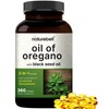 NatureBell Oregano Oil 7,500mg with Black Seed Oil, 360 Softgels