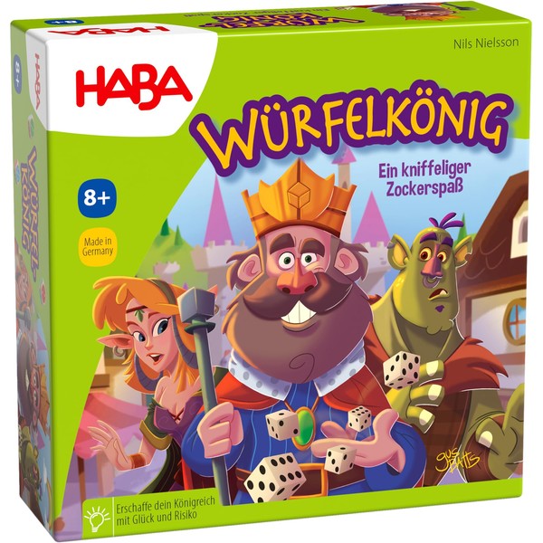 Haba 303485 Würfelkönig (Dice King) Tricky Game for 2-5 Players