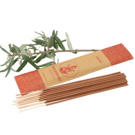 GURU SHOP Saraswati Balinese Incense Sticks, Jasmine, Brown, 25 x 5 x 0.5 cm, Incense Sticks from Bali