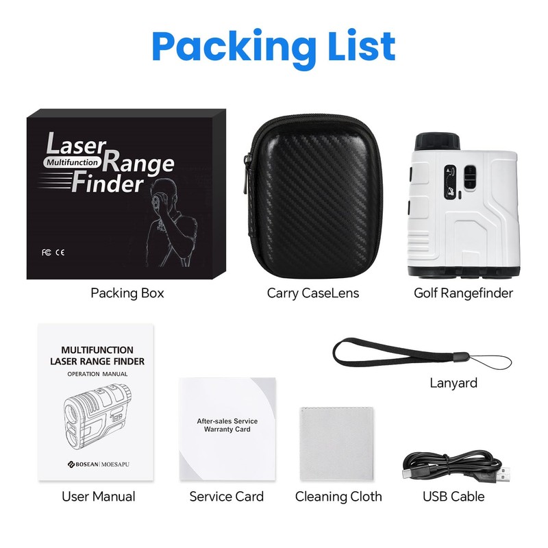 1200Yards Range Finder Golf with Slope, 7X Magnification Range Finder,