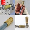 M12 Wall Anchor, Set of 10, Brass Dowels, 12 mm,