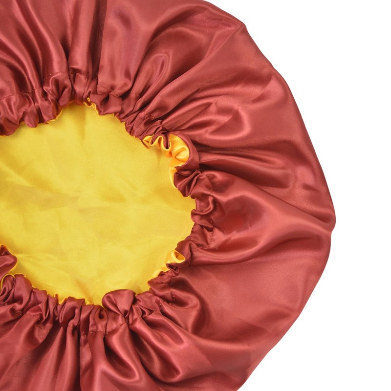 Satin Bonnets Silk Bonnet for Sleeping Double-Sided Adjustable Hair Bonnet