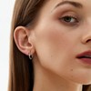 Kakonia G23 Solid Titanium Hoop Earrings Implant Grade Hypollergenic Small