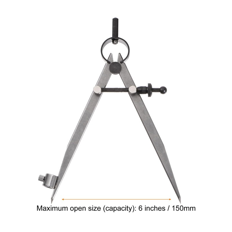 sourcing map Spring Joint Caliper 6 inch / 150mm Steel