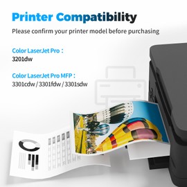 BAIINK 218X Black Toner Cartridges (No Chip) Replacement for HP 218X Black 218A W2180A W2180X Compatible for Pro MFP 3301fdw Pro 3201dw MFP 3301cdw MFP 3301sdw Printer (2-Pack)