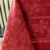 Benson Mills Holiday Elegance Heavyweight Engineered Jacquard Fabric Table Cloth,