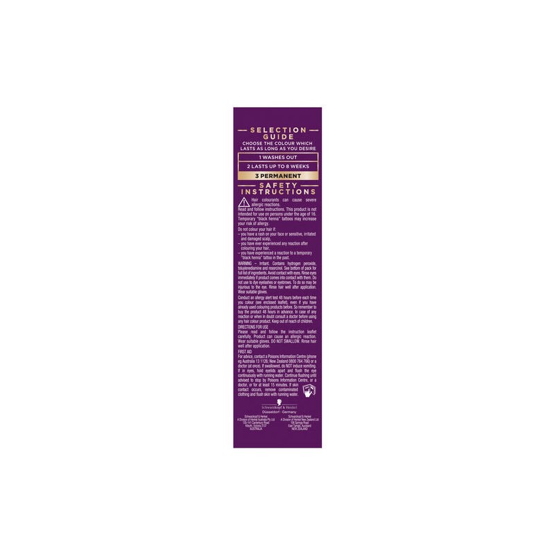 Napro Palette Permanent Hair Colour 1-0 Black