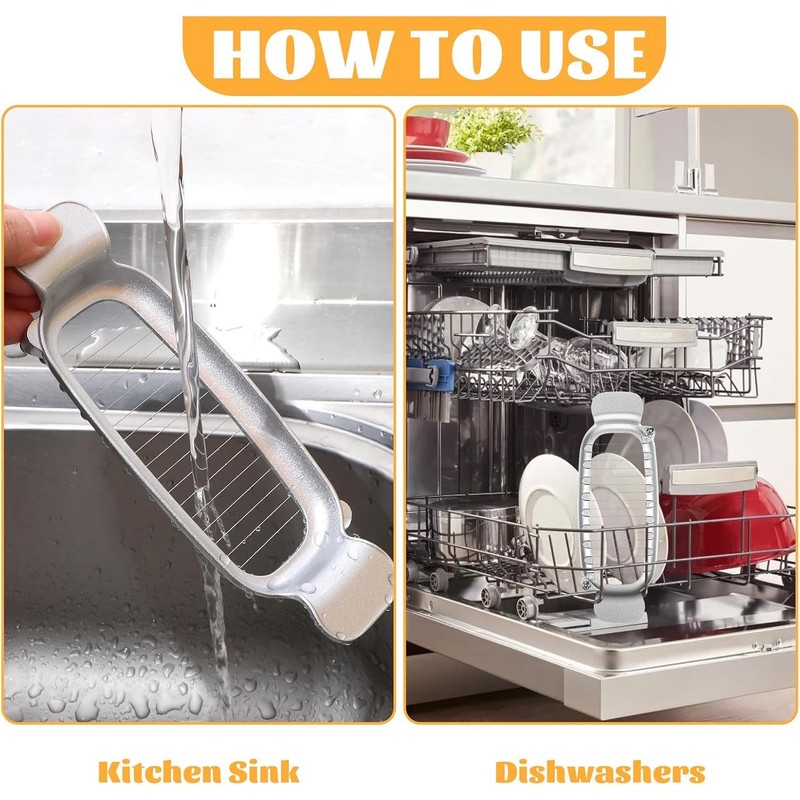 RROAD Butter and Cheese Slicer, Stainless Steel Multipurpose Cheese Slicer,