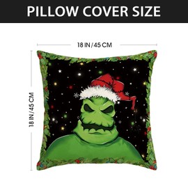 Christmas Pillow Covers Pillow Cases New Year Winter Xmas Decor Christmas Decorations for Home Party