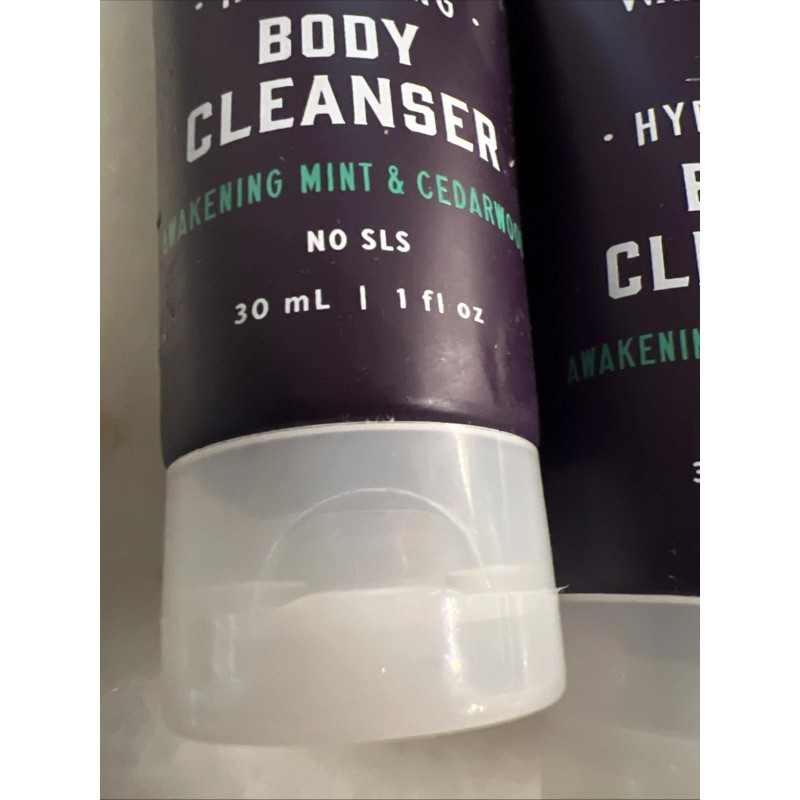 Wanderer Lot Of 3 Sealed WANDERER Hydrating Daily Body Cleanser