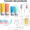 Janety Kit De Botellas De Viaje Y Envases Portátiles Rellenables