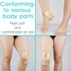 Heel Bordered Silicone Foam Dressing Waterproof Adhesive Sacral Bandages with