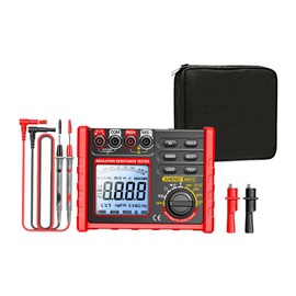 Colcolo Digital Insulation Resistance Tester Voltmeter Portable 0.1ω-10Kω Detector Back Light Megohmmeter Megger Meter for Diodes Test
