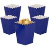 CC wonderland zone 24pcs Navy Blue Mini Popcorn Boxes Paper