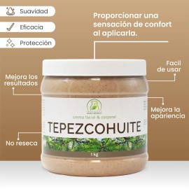 Crema Tepezcohuite Productos Mart Mexico Antimanchas Hipoalergénica 1L