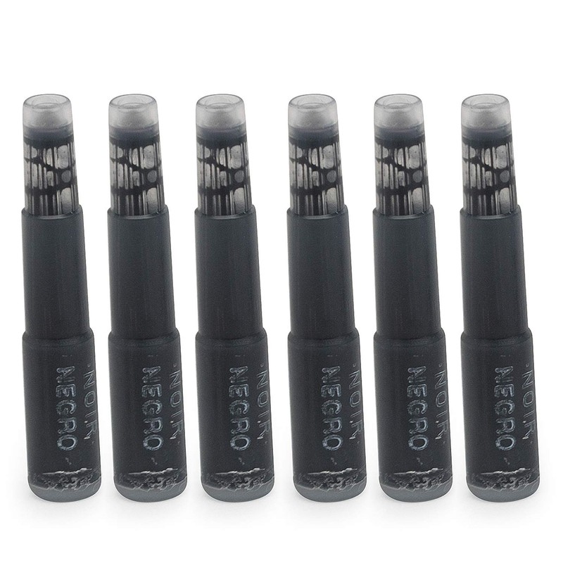 Cross Bailey Pluma estilográfica, Azul y Cromo, + 6 Cartuchos