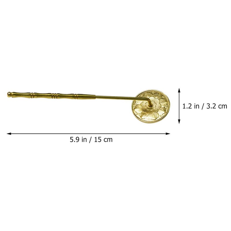 TOYMYTOY All Copper Long Handle Gray Press Brass Hardware Stamp
