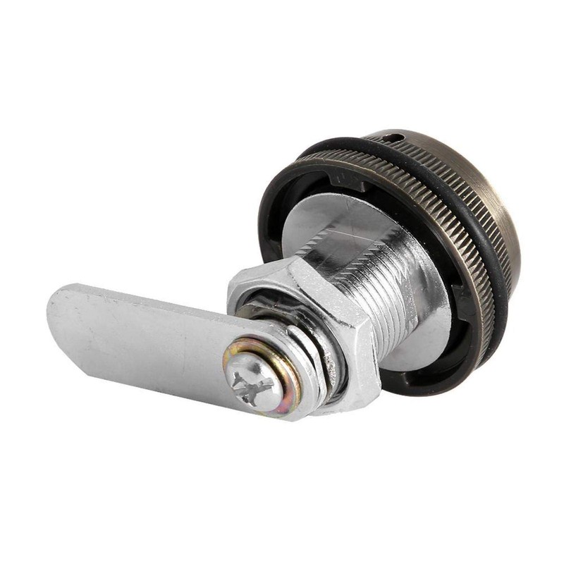 Cam Lock with Code Combination, Mechanical Lock with 3 Digits,