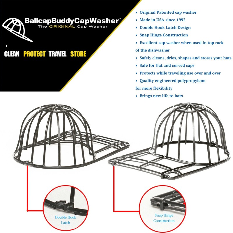 Ballcap Buddy Hat Washer Cap Washer Baseball Cap Cleaner Frame