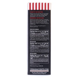 Urban Accents Pop ‘n ‘Wow Flavors for Popcorn – Fiery Favorites Popcorn Kernels and Popcorn Seasoning Variety Pack - Non-GMO Kernel Popcorn, Spicy Sriracha and Chili Lime Popcorn Toppings