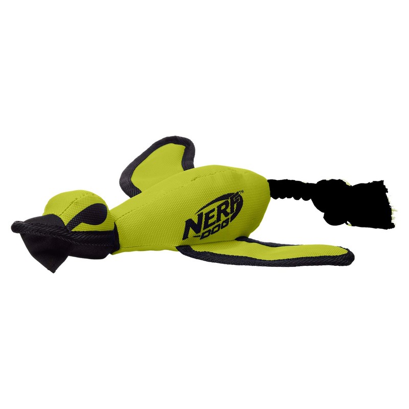 Nerf Dog Large Nylon Launching Duck with Interactive Design