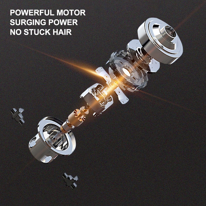 Rechargeable Electric Hair Clipper Portable Hair Trimmer Cutting Machine Styling