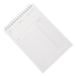 Operitacx Undated Daily Planner Notepad for Tear-Off Portable Planning Notebook for Daily Tasks to Do Lists and Time Management Ideal for School and Office
