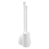 iDesign Una Plastic Toilet Bowl Brush and Plunger Combo Set