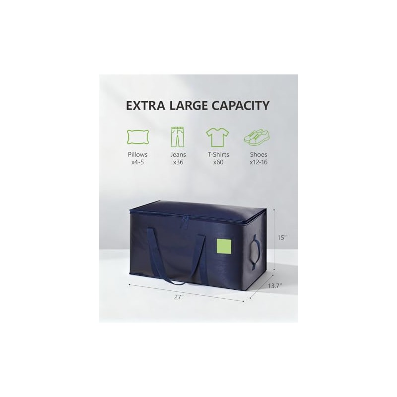 DAYSEON Heavy Duty Extra Large Moving Storage Bags - 8
