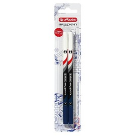 Herlitz Ink Eraser My.Pen 2pcs Ass. – Gel Pens (Capped, Blue, Multicolour, Plastic, Plastic, Ambidextrous)