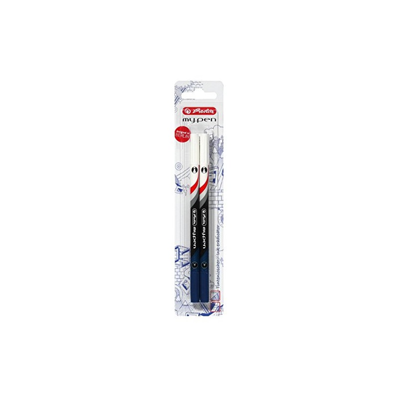 Herlitz Ink Eraser My.Pen 2pcs Ass. – Gel Pens (Capped,