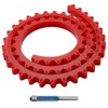 Flexible Curve Ruler for Precise Woodworking, Flexible Curve Template, Bendable