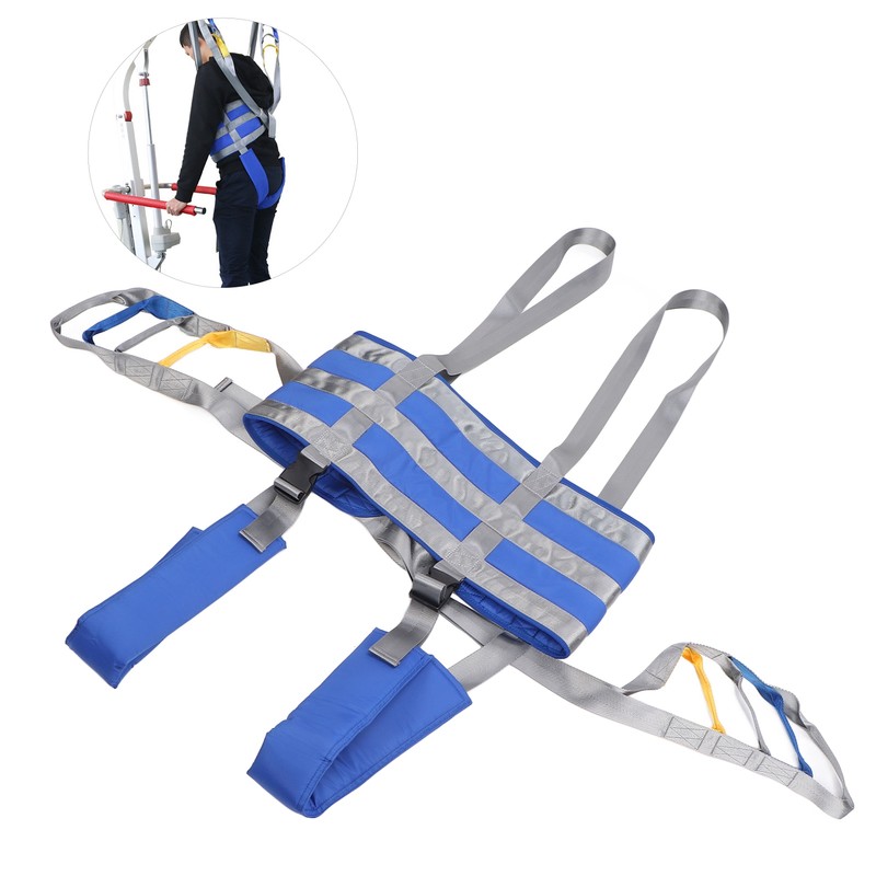 Patient Lift Sling Professional Adjustable Transfer Belt Strap Walking Standing