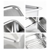 EVERSTEN CuBE Medium 2PCS Set 1000ml 650ml Stainless Steel Food