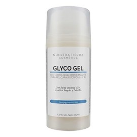 Gel Despigmentante de Ácido Glicólico para Piel Clara. Orgánico. -100ml-