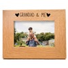 Second Ave Oak 6x4 Landscape Picture Photo Frame Grandad &