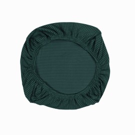 Yikko Elastic Stretch Spandex Chair Seat Covers Slipcovers Washable fit for Office Chairs,Dining Room Chairs,Bar Wedding Party Decor (1, Dark Green)