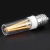 10Pcs E17 Long Filament Bulbs AC110V 3W for Chandelier Ceiling