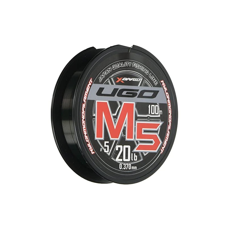 X-Braid Yugo M5 Nylon 100m No. 5 / 20LB