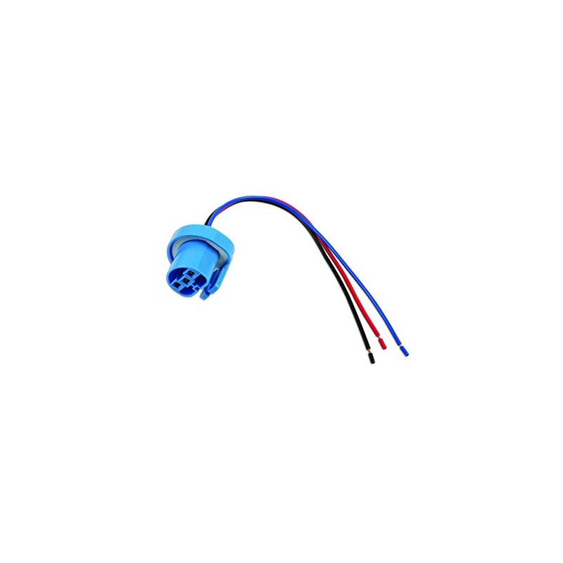 Connect 37472 Halogen Headlight Repair Connector 3 Pin Pack of