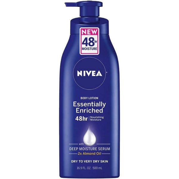 Nivea Basic Concentrated Body Lotion 16.9 Oz (2 Pack) 16.9 Oz (2 Pack)