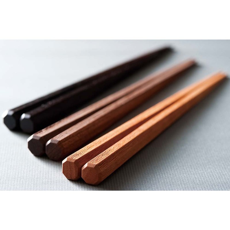 Yamasita Craft 27023070 Wooden Chopsticks, Iron Wood, 9.6 inches (24.5