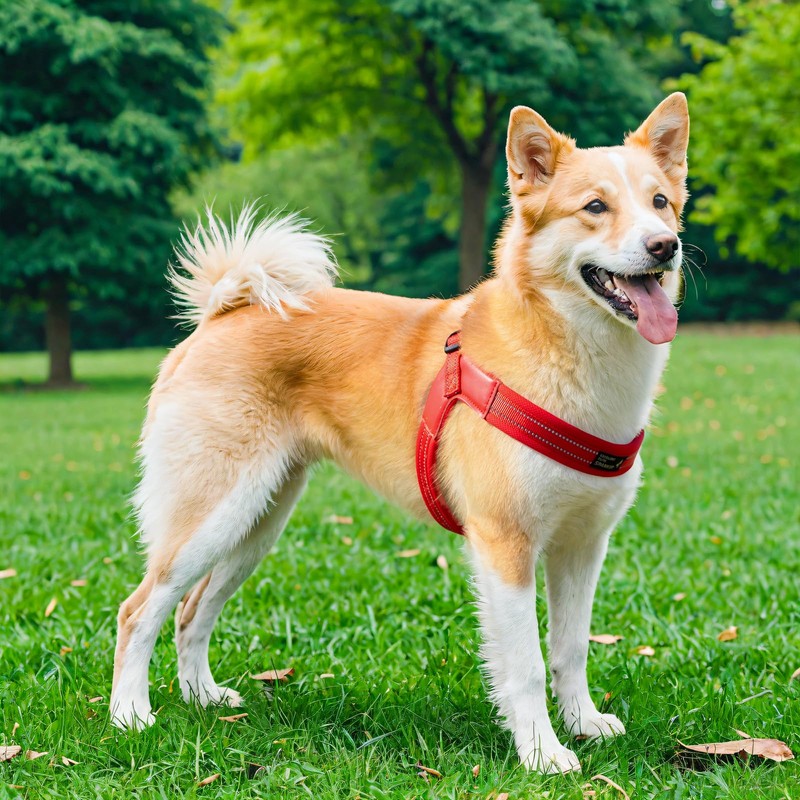 EXCELLENT ELITE SPANKER Ultra soft No pull dog harness V-Shaped