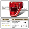 STRAUTOS Tail Lights Compatible With 2021 2022 2023 Ford F150