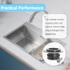 75499 Flex Coupler Garbage Disposal Replacement Parts Compatible with Insink-erator,
