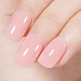 TOMICCA UV Nagellack Beige Rose, 8ml Gel Nagellack, UV LED Soak Off Manicure Gel Lacquer Varnish