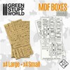 Green Stuff World For Models & Miniatures Rectangular MDF Boxes