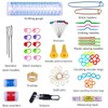 Abizarch Crochet Hooks Kit with Storage Case, Ergonomic Knitting Tools,