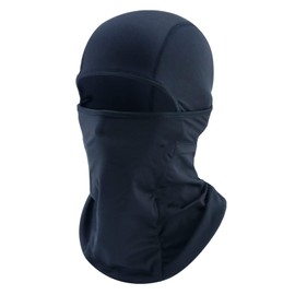 Vanolu Cold Weather Face Cover for Men Windproof Thermal Winter Breathable Scarf Mask Women Neck Warmer Hood Dark Blue