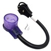 Parkworld 78844 RV 30A 3-Prong Plug NEMA TT-30P to 10-30R